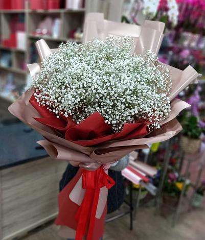 Букет цветов из: Гипсофила в Боровске