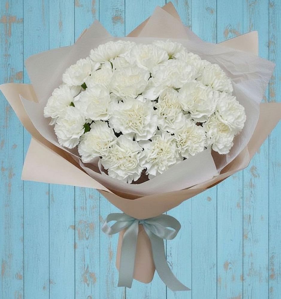 Букет цветов из: Гвоздики в Боровске