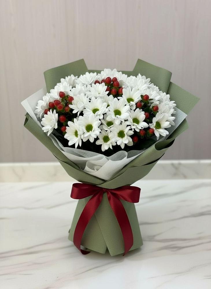 Букет цветов из: Хризантемы в Боровске