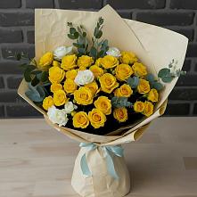 Букет цветов из:  Розы #REPLACE_PRED# Боровске