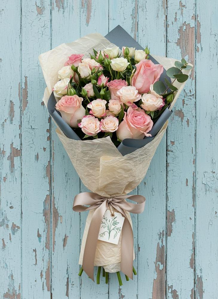 Букет цветов из: Розы в Боровске