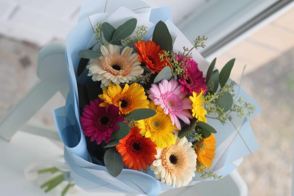 Букет цветов из: Герберы в Боровске