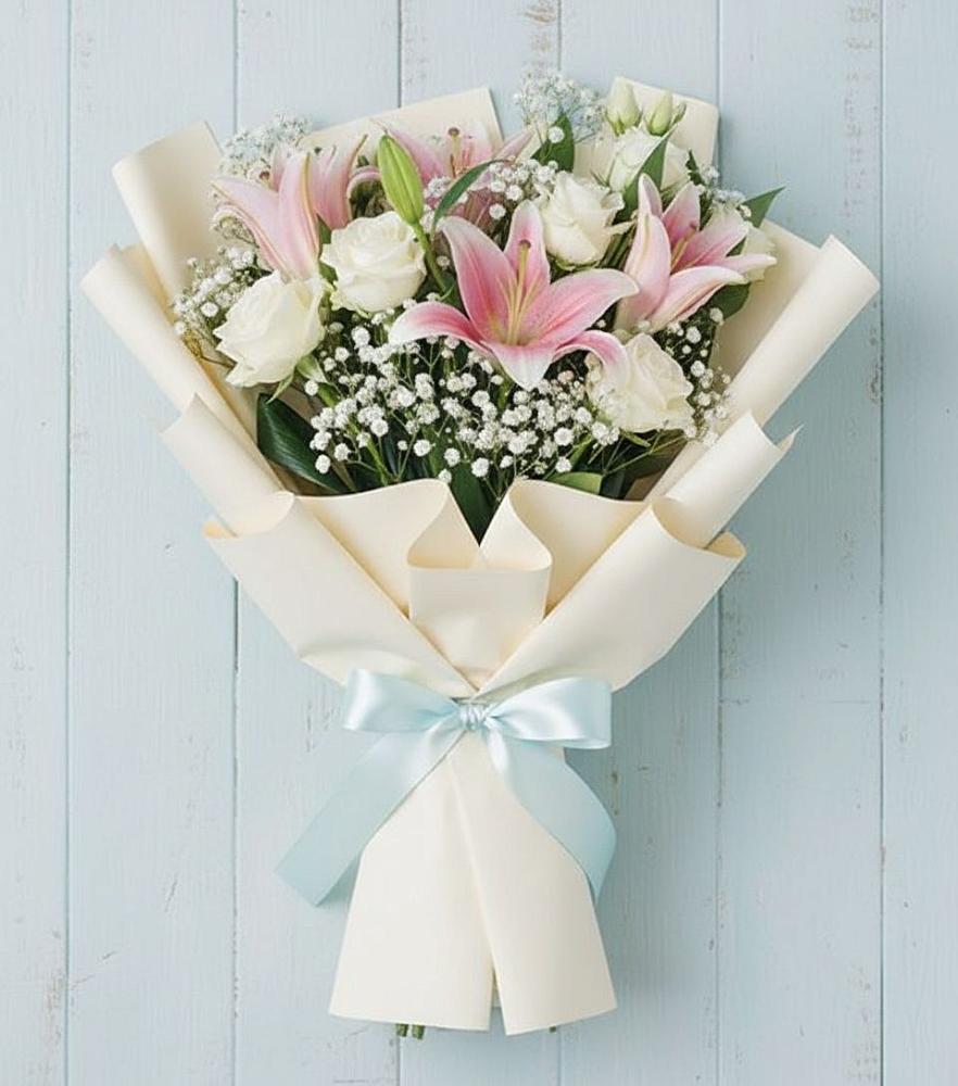 Букет цветов из: Лилии в Боровске