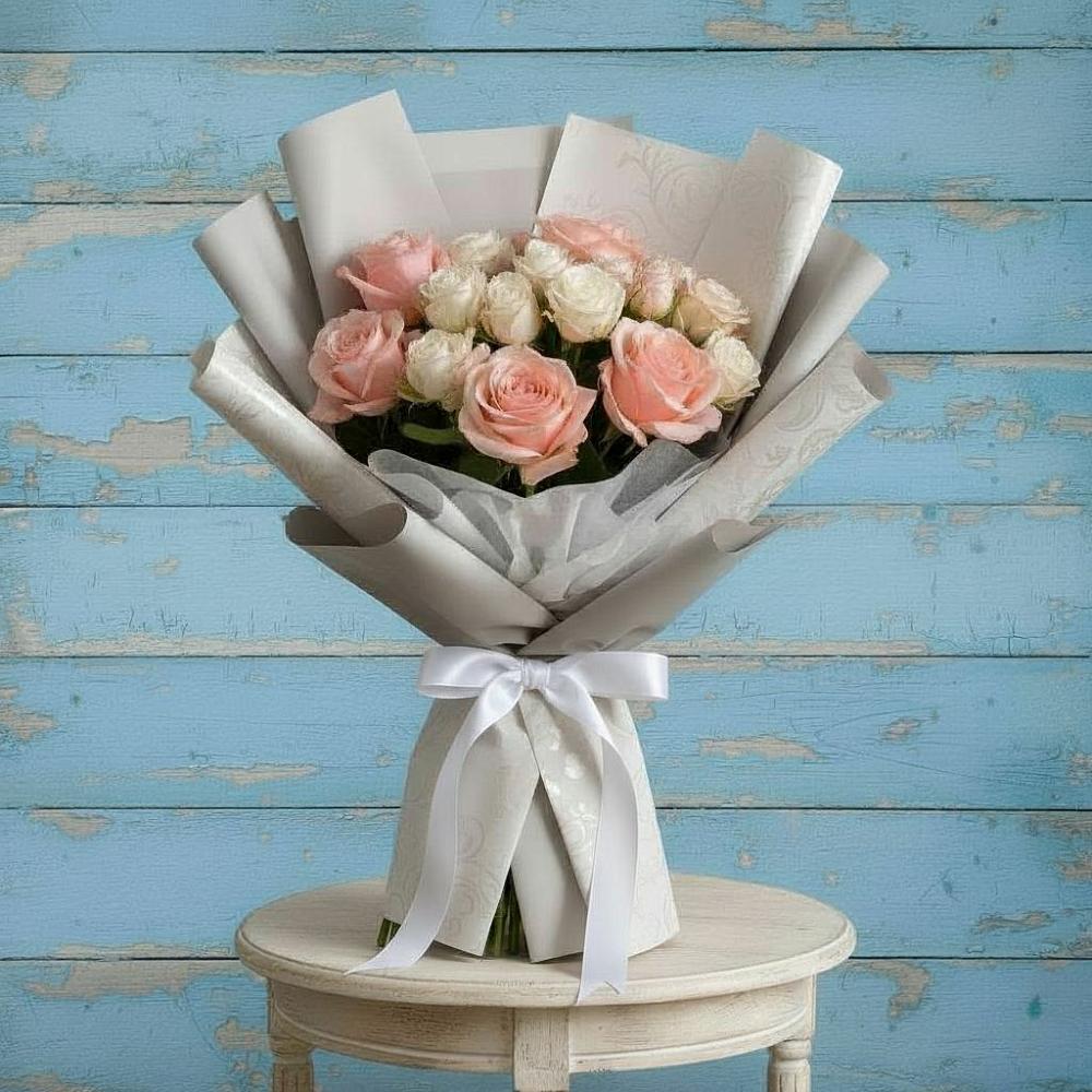 Букет цветов из: Розы в Боровске