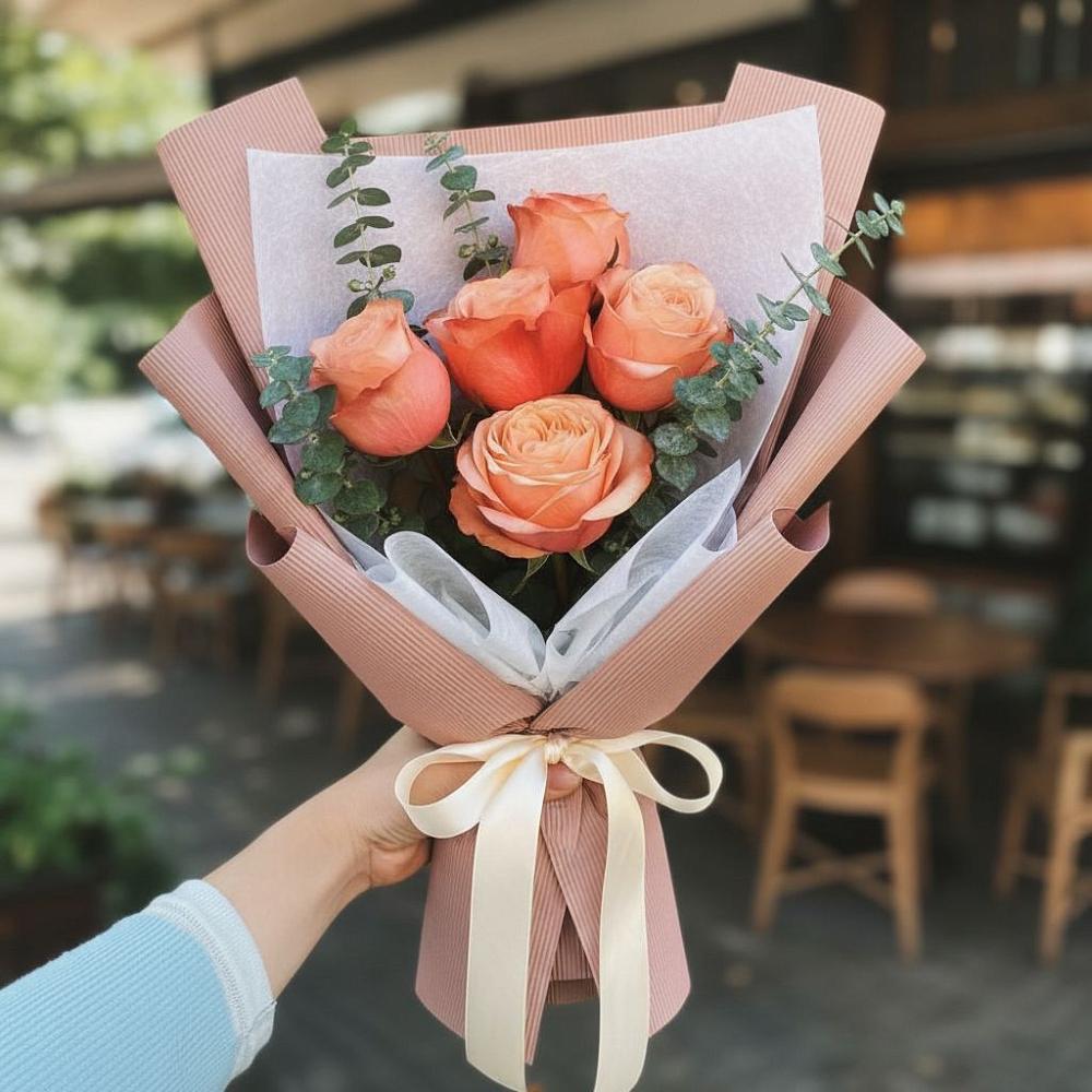 Букет цветов из: Розы в Боровске