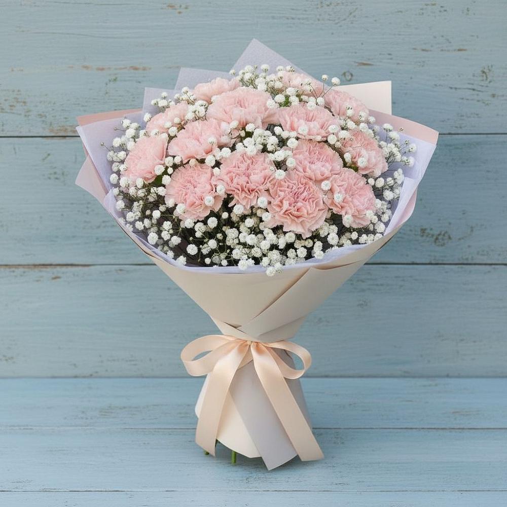 Букет цветов из: Гвоздики в Боровске