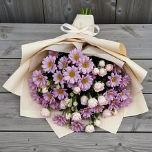 Букет цветов из:  Розы и Хризантемы #REPLACE_PRED# Боровске