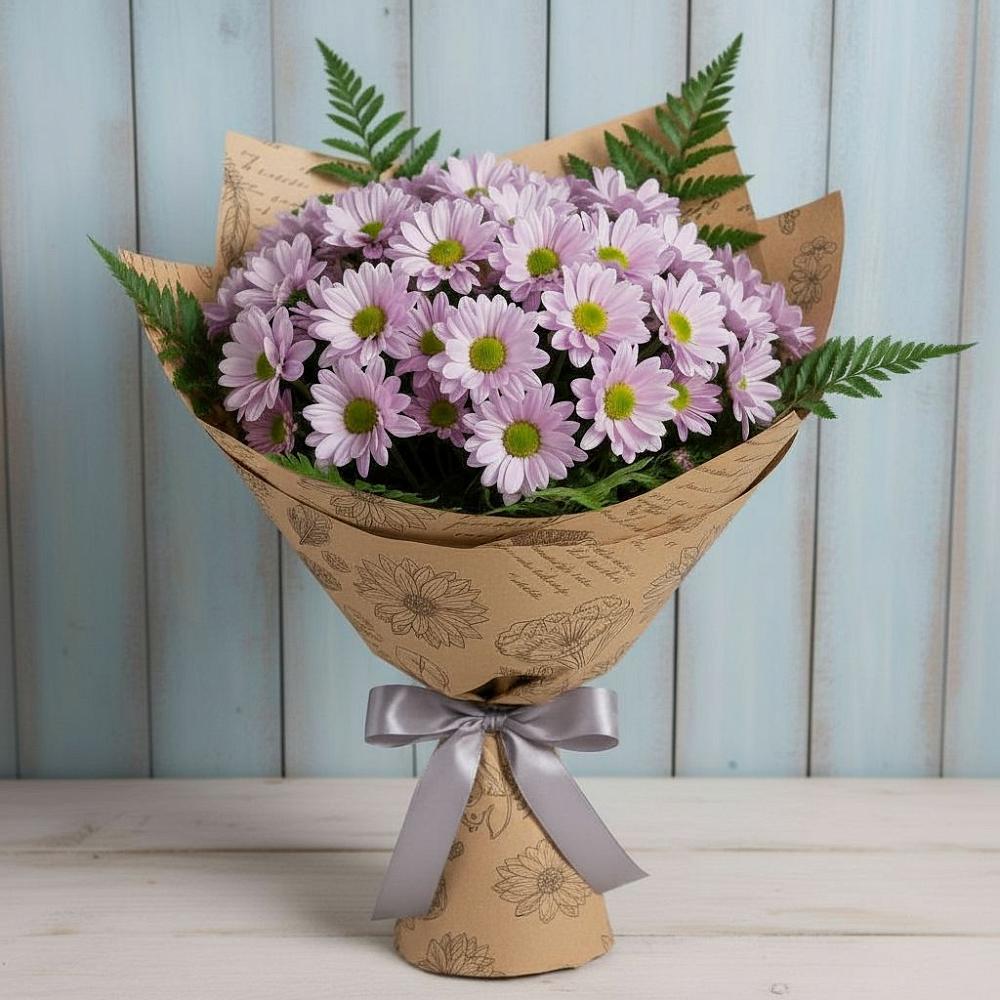 Букет цветов из: Хризантемы в Боровске