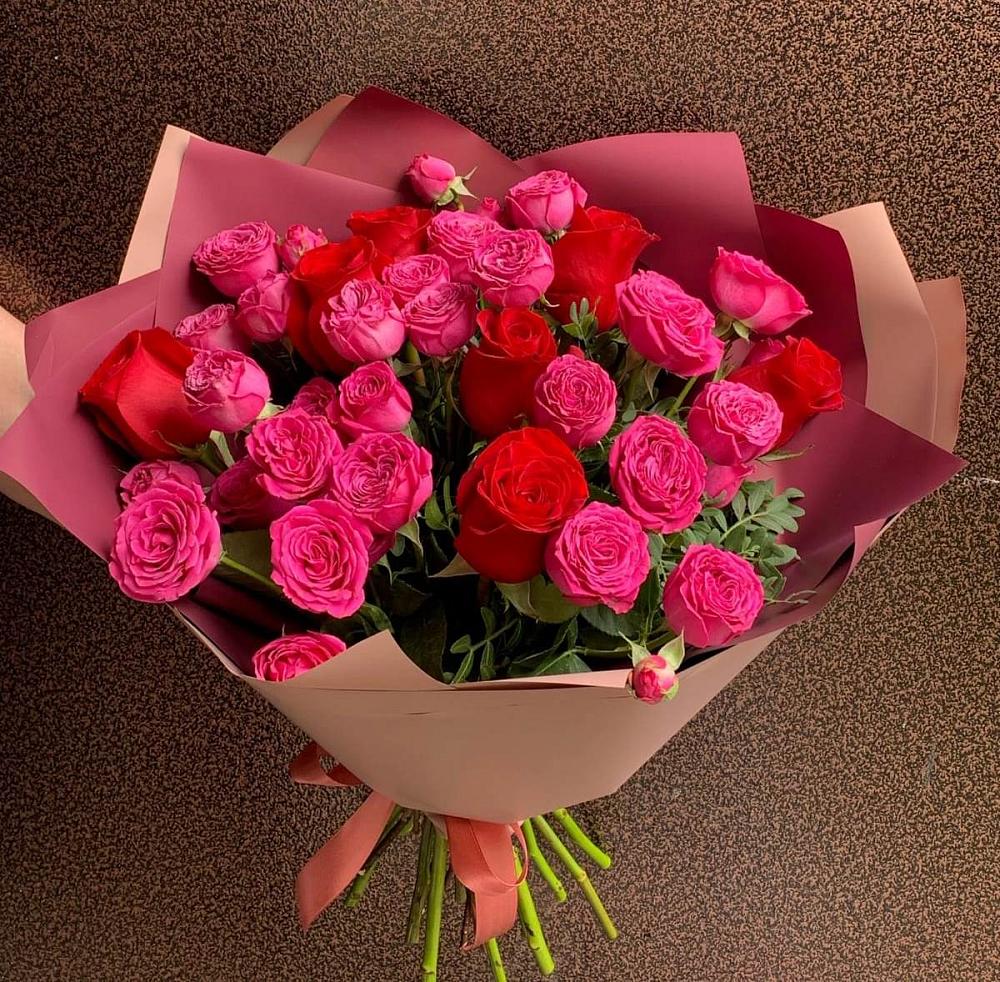 Букет В объятьях нежности в Боровске