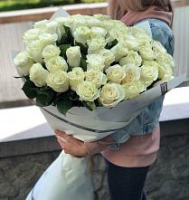 Букет 35 Белых роз #REPLACE_PRED# Боровске