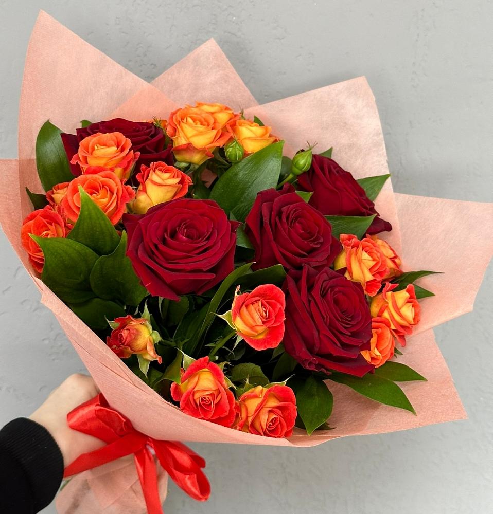 Букет Любовь и восторг в Боровске