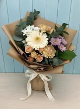 Букет цветов из:  Герберы и Хризантемы в Боровске