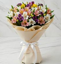 Букет цветов из:  Альстромерии в Боровске