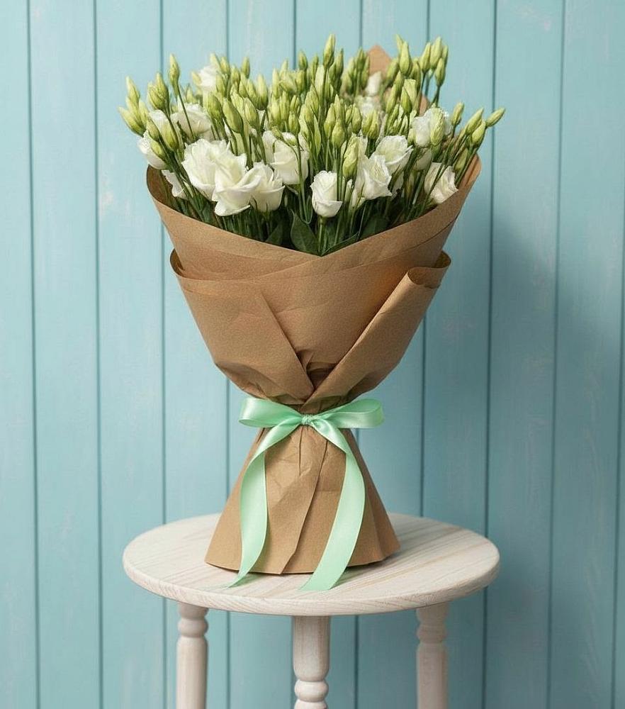 Букет цветов из: Лизиантусы в Боровске