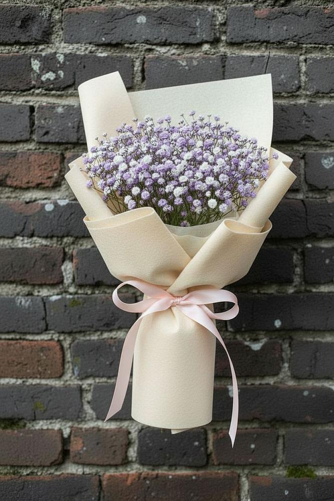 Букет цветов из: Гипсофила в Боровске