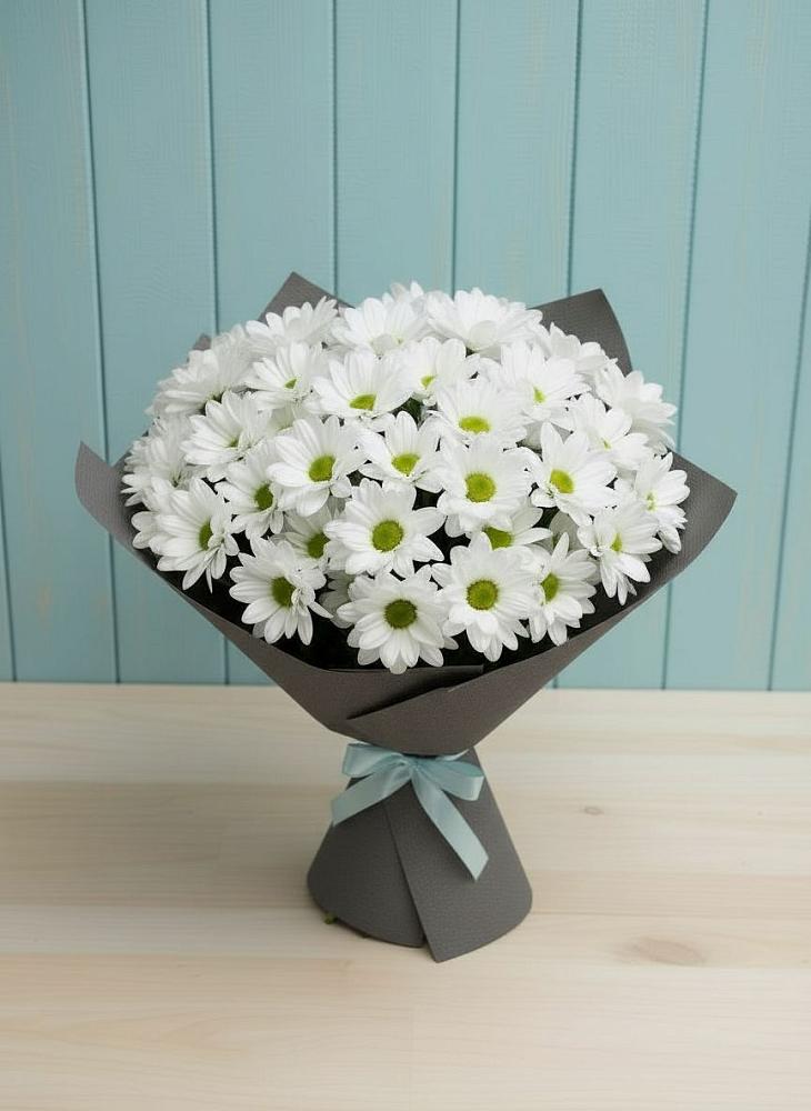 Букет цветов из: Хризантемы в Боровске