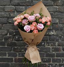 Букет цветов из:  Розы в Боровске