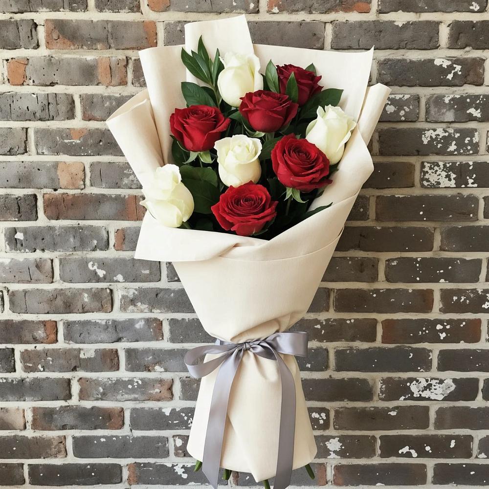 Букет цветов из: Розы в Боровске