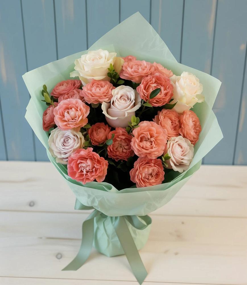 Букет цветов из: Розы в Боровске