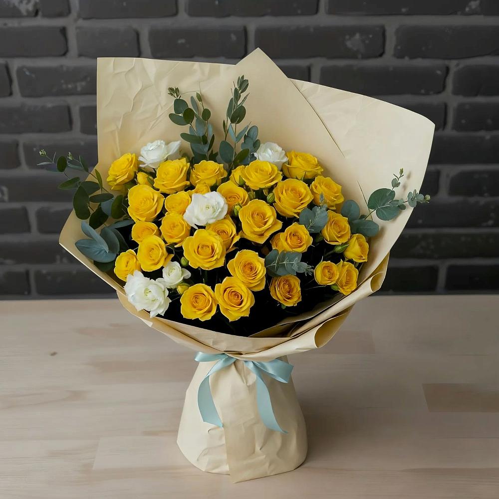 Букет цветов из: Розы в Боровске