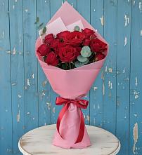 Букет цветов из:  Розы в Боровске