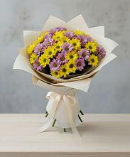 Букет цветов из:  Хризантемы в Боровске