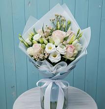 Букет цветов из:  Розы и Лизиантусы #REPLACE_PRED# Боровске