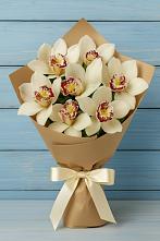 Букет цветов из:  Орхидеи и Розы в Боровске